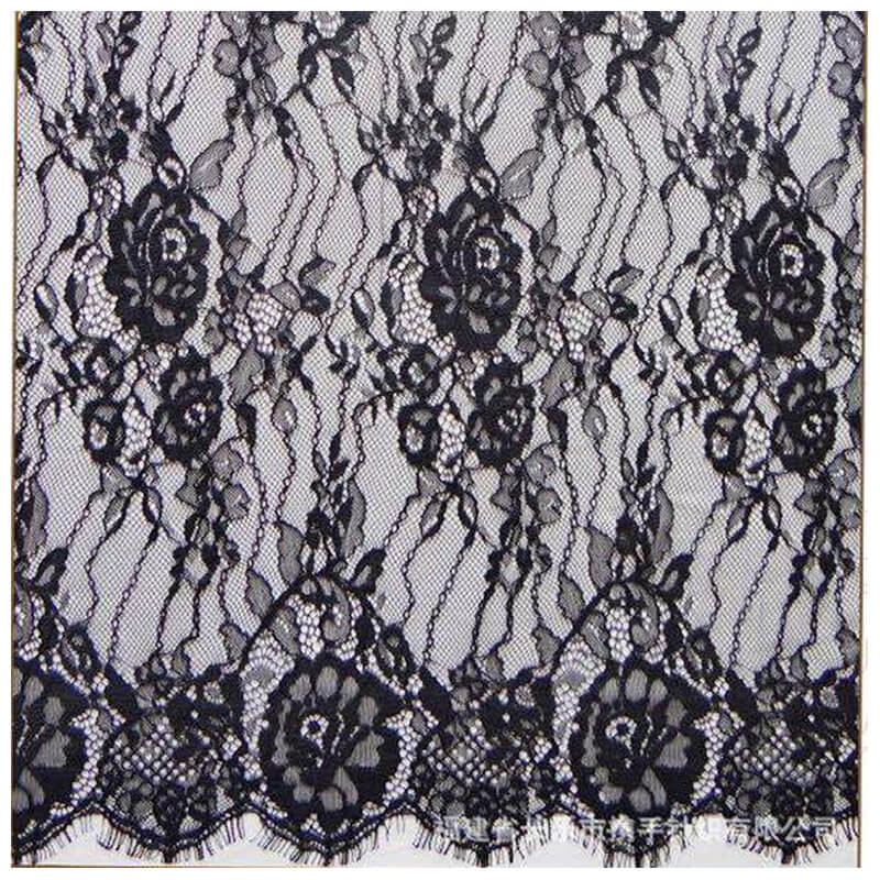 Lace Trim Lace Fabric Eyelash for Women's Wear Wholesale Supplier 6